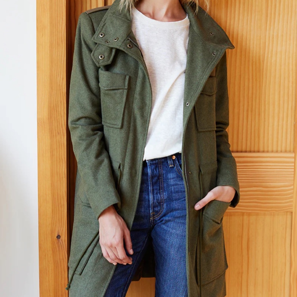 Emerson Fry Army Coat - Army Wool (Size 4)